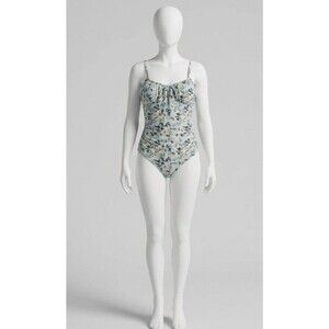 NipTuck Swim One Piece Swimsuit Women Size 10 Floral Tummy Control Slimming